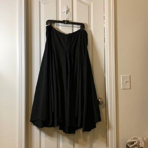 Black boho skirt 14/16